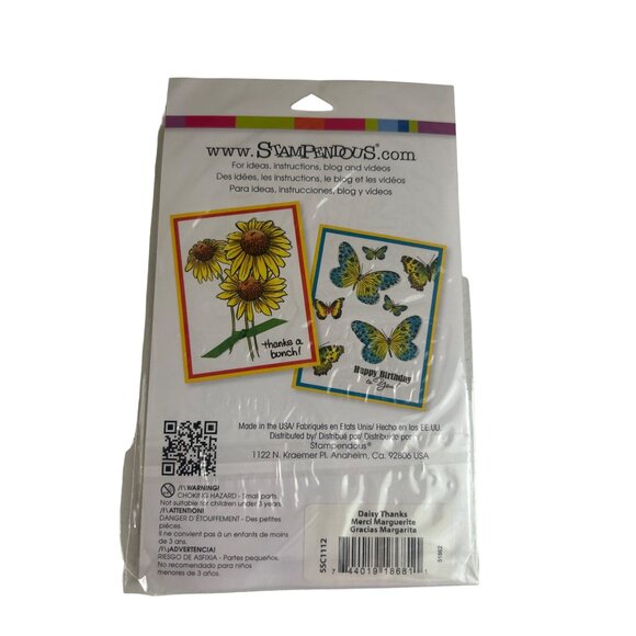 Stampendous Clear Stamps - Bouquet For You & Daisy Thanks - Picture 5 of 5